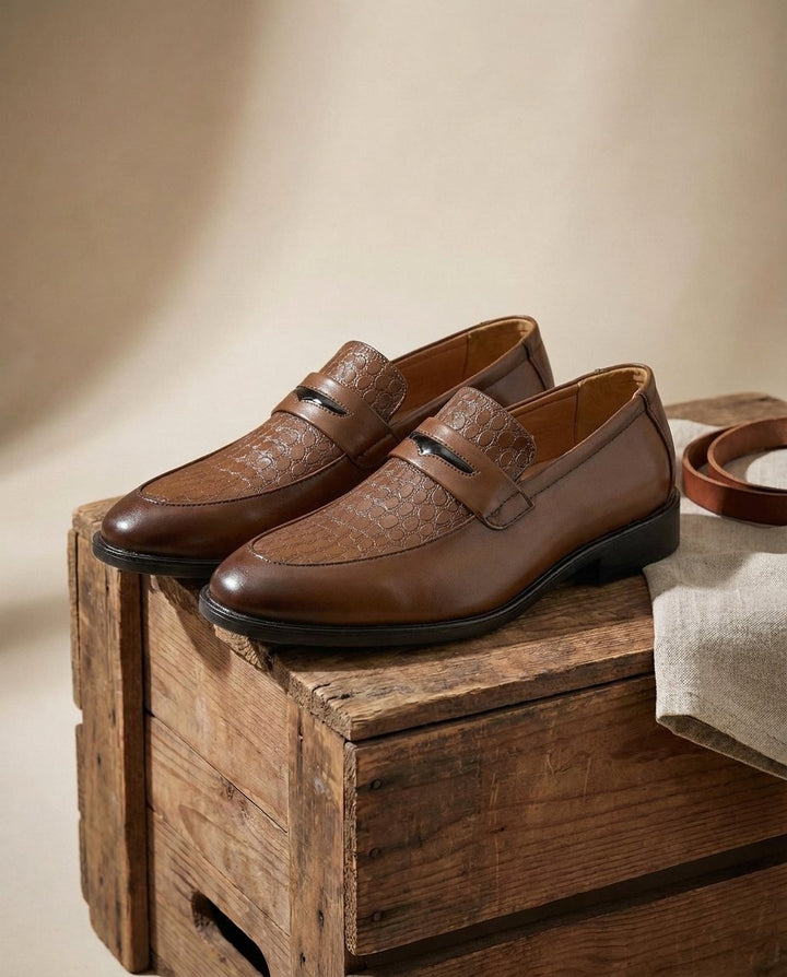 Men's Full-Grain Leather Loafers for Everyday Style