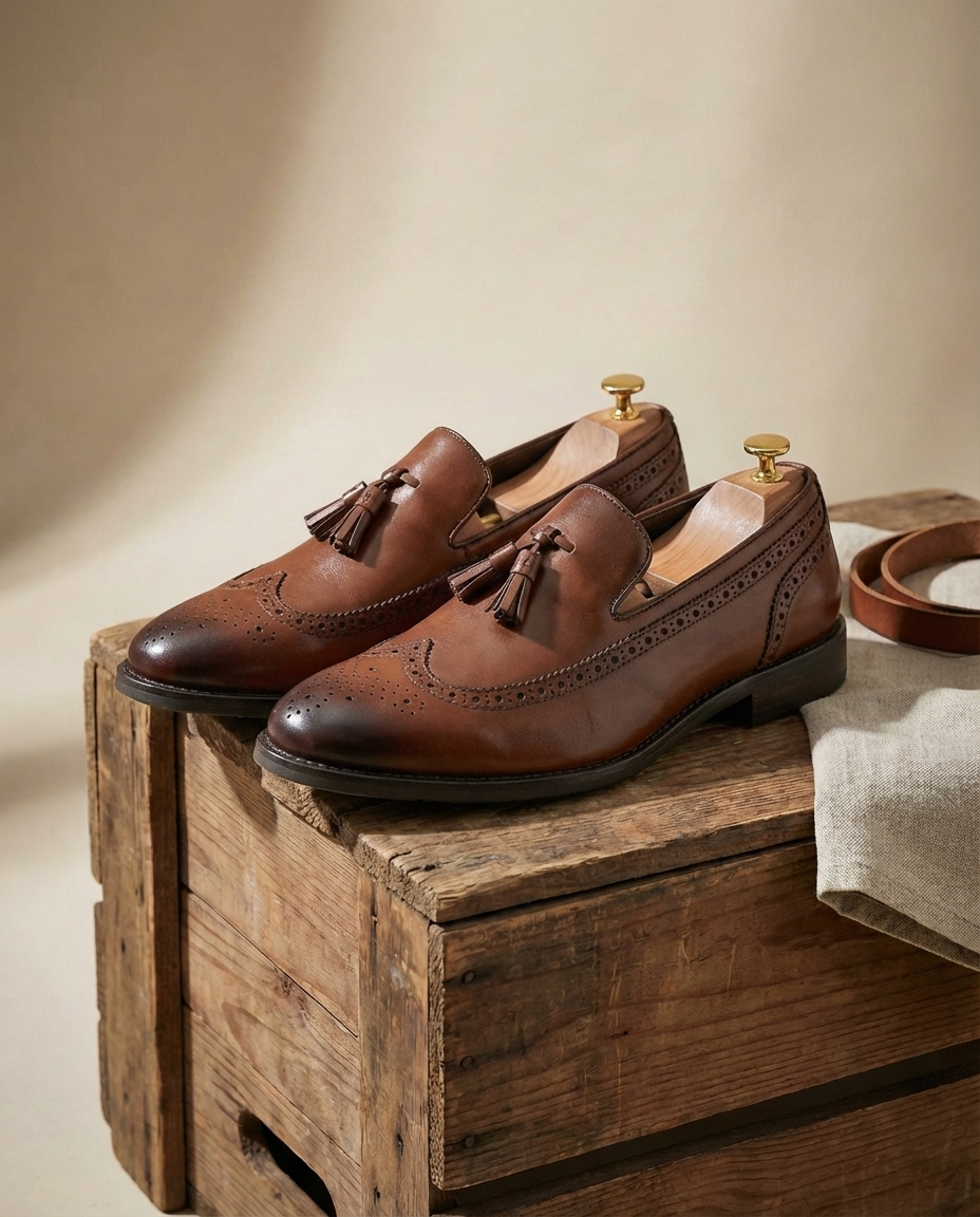 Men's Leather Loafers – Comfortable Slip-On Style