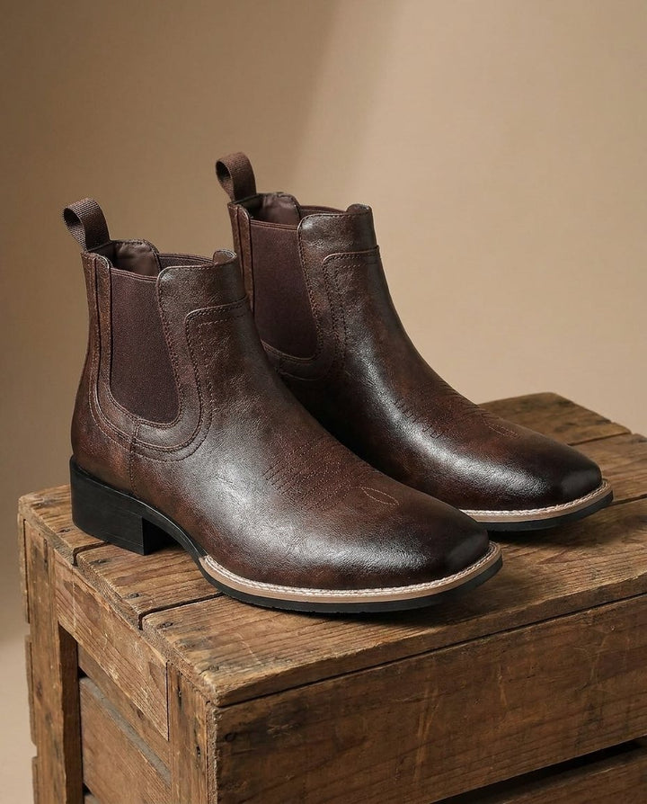 Men's Leather Chelsea Boots | Rugged Everyday Style
