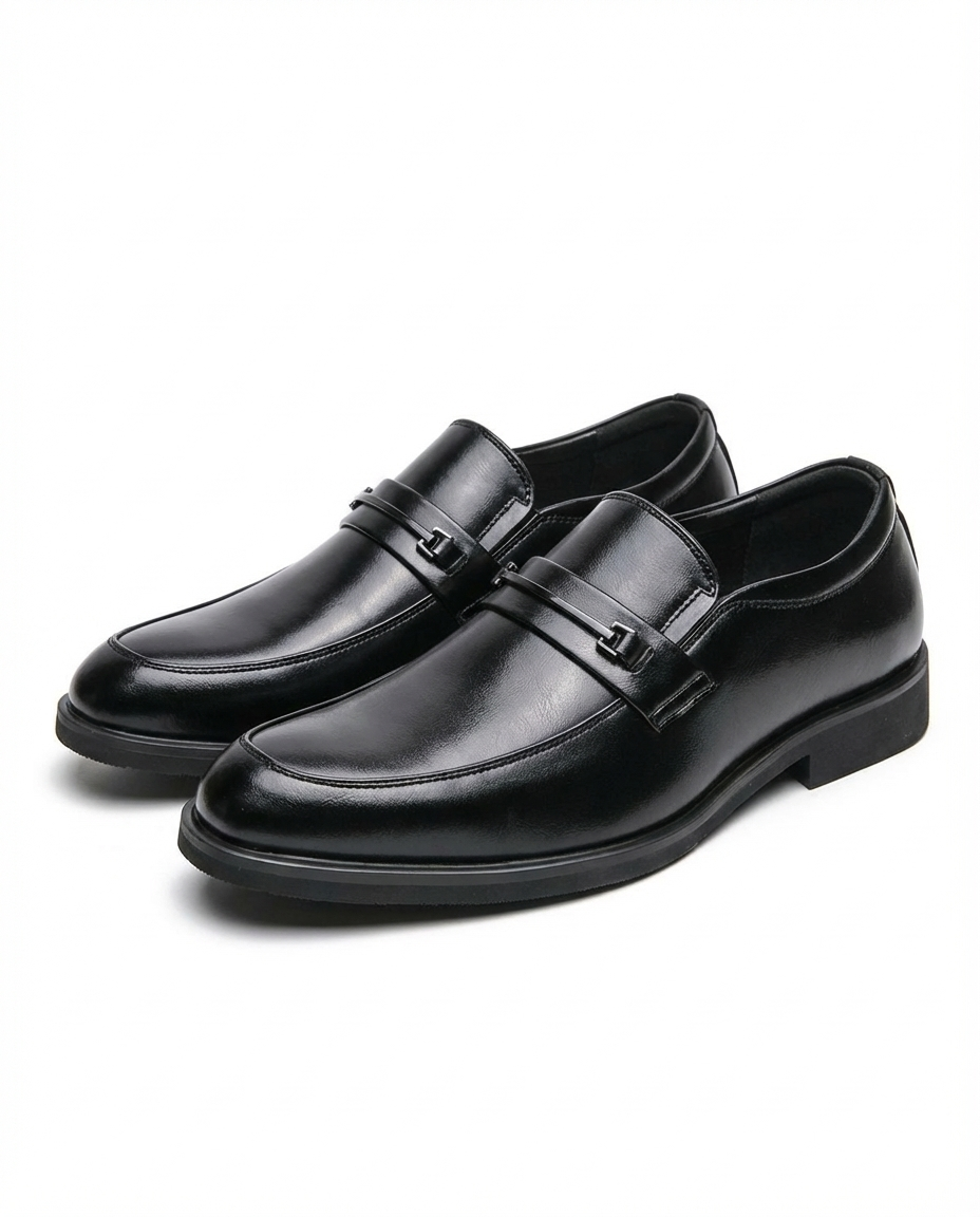 Men's Leather Loafers – Non-Slip Everyday Comfort