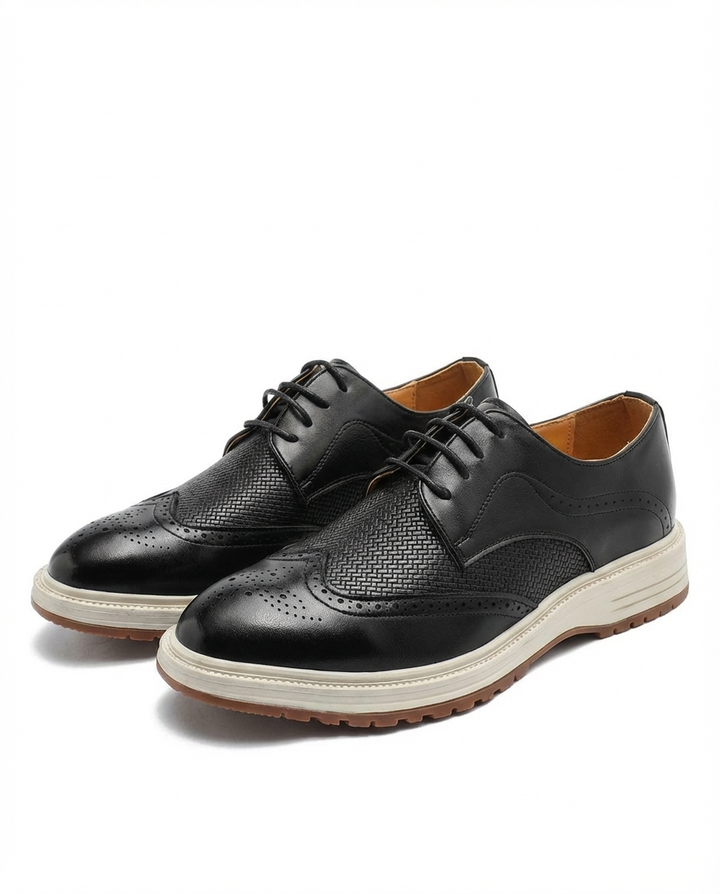 Steadfast Leather Derby Shoes for Men