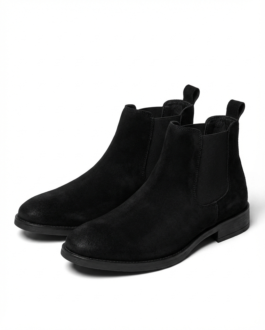 Men's Leather Chelsea Boots – Classic Everyday Comfort