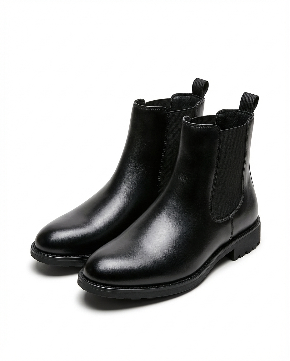 Garrison Leather Chelsea Boots for Men