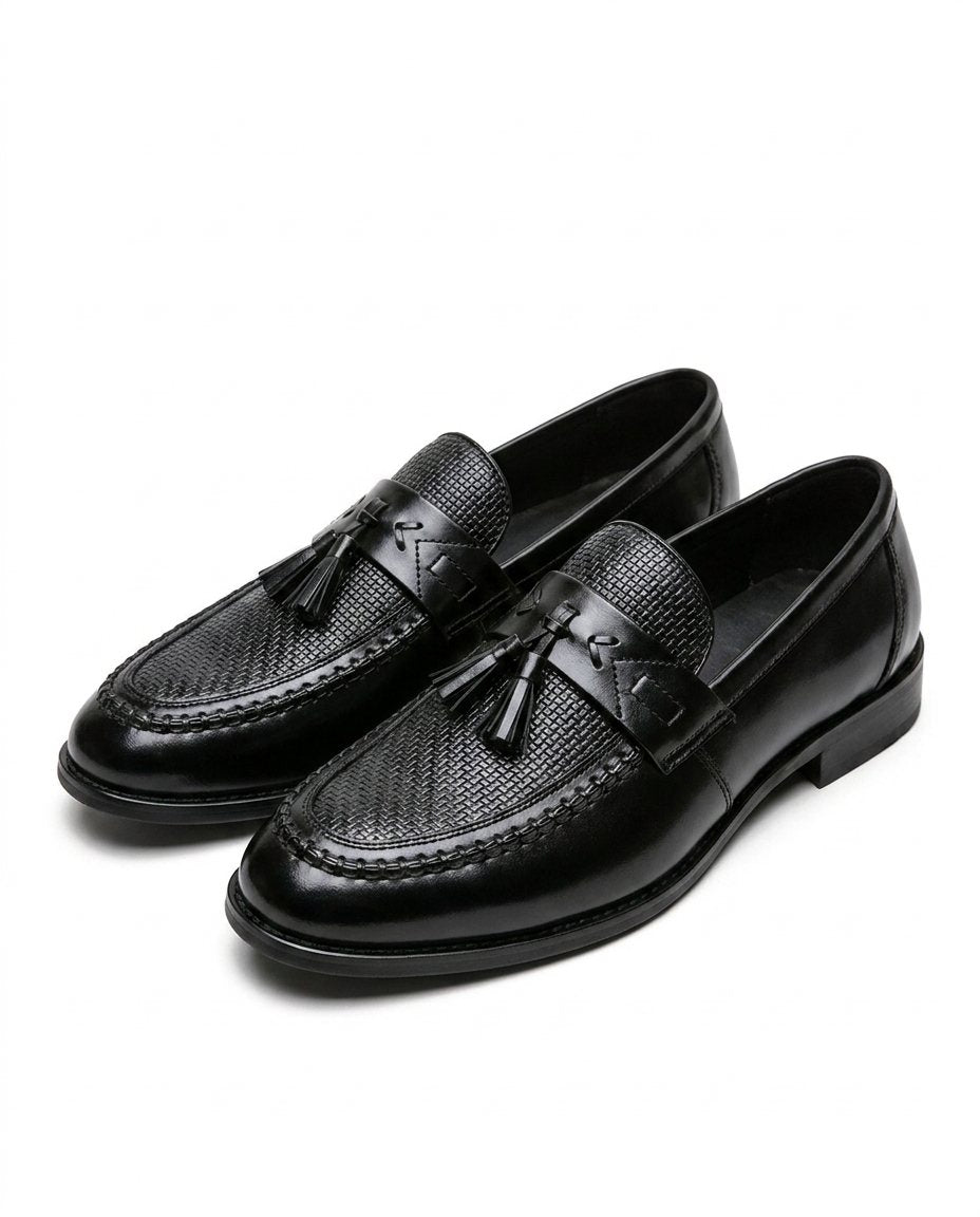 Men's Leather Loafers | Smart Casual Slip-On Shoes