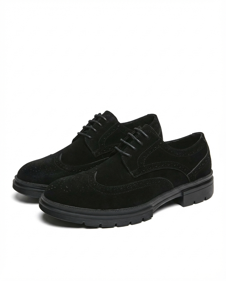Men's Leather Derby Shoes – Durable Everyday Comfort