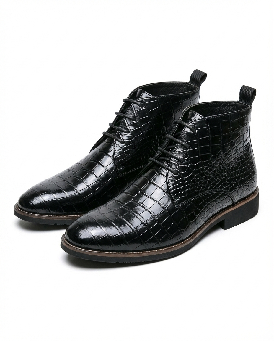 Auburn Leather Warden Boots for Men