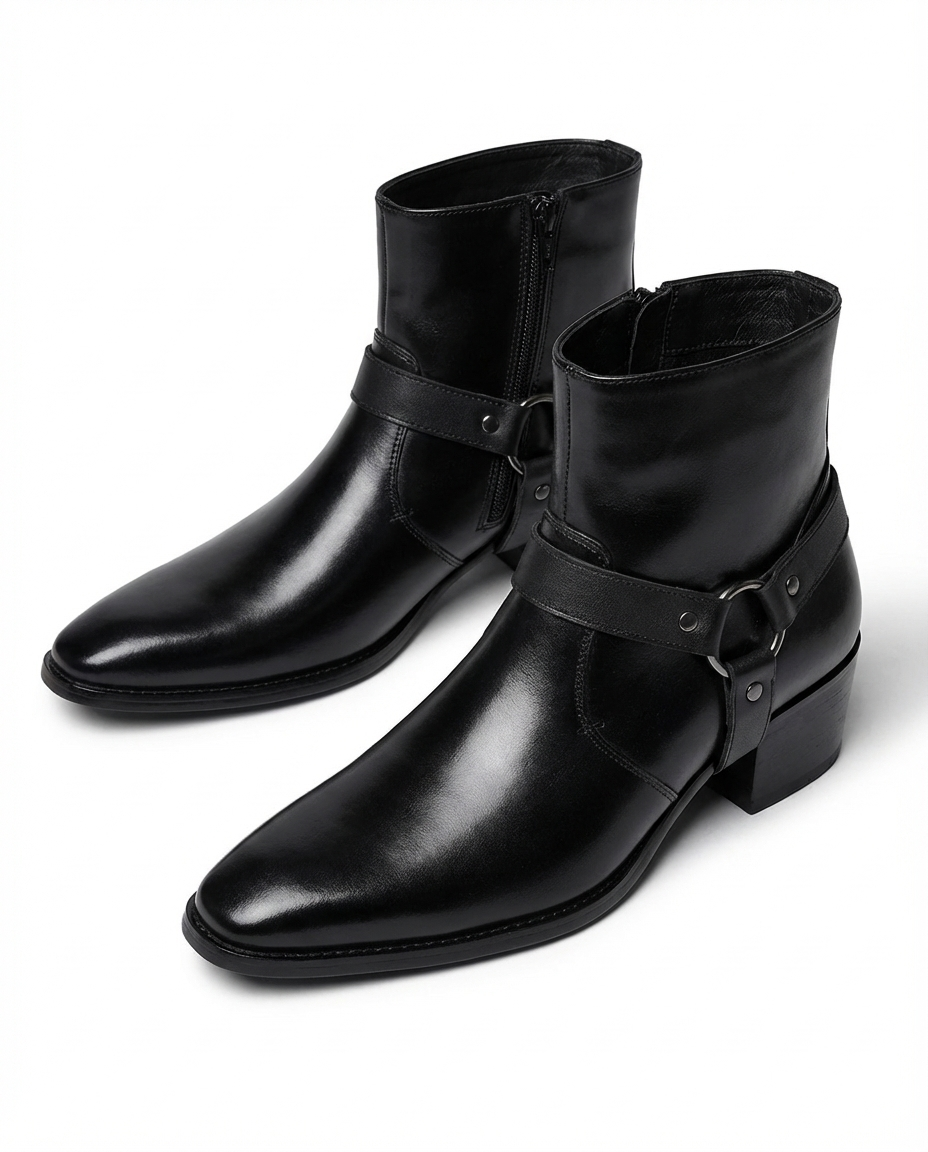 Frontier Leather Boots for Men