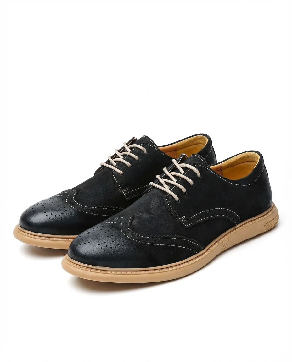 Weston Leather Brogue Shoes for Men