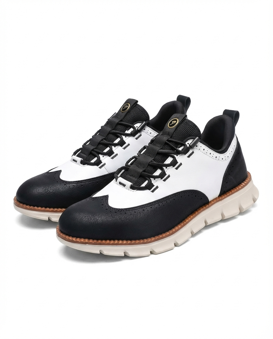 Wayfarer Leather Brogue Shoes for Men