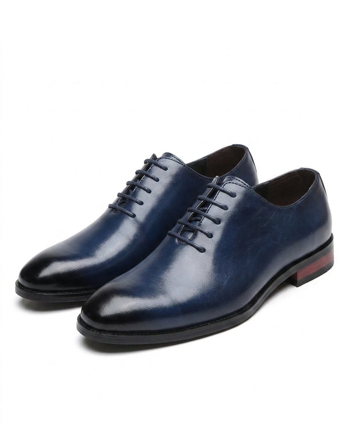Men's Leather Oxford Dress Shoes for Formal Wear