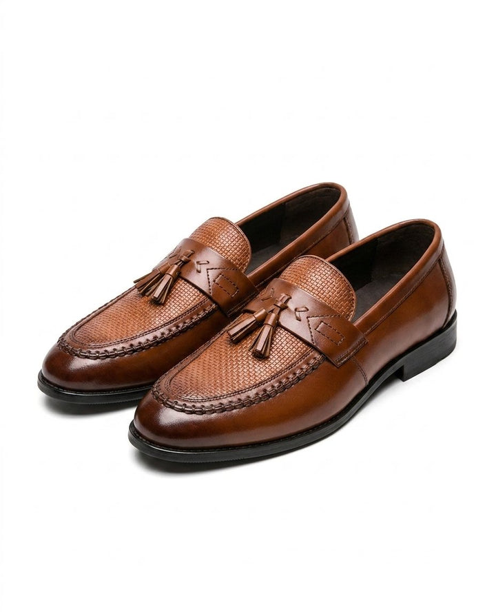 Men's Leather Loafers | Smart Casual Slip-On Shoes