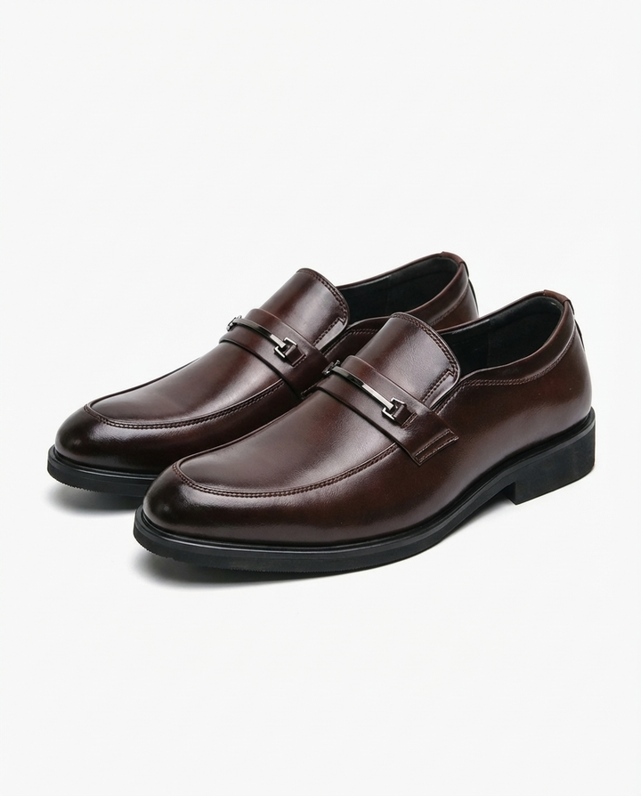 Men's Leather Loafers – Non-Slip Everyday Comfort