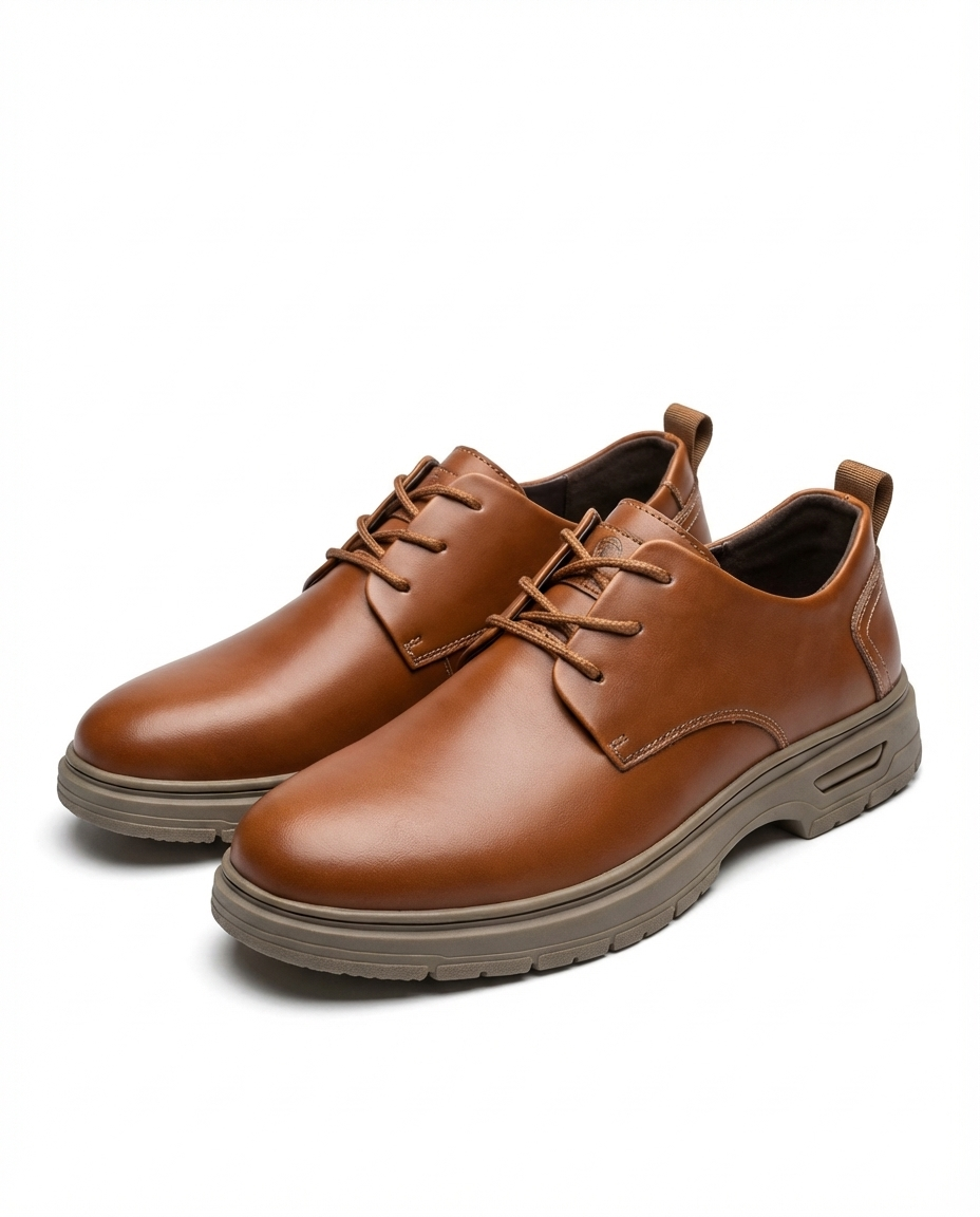 Roamer Leather Derby Shoes for Men