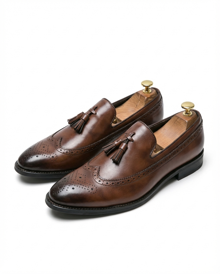 Men's Leather Loafers – Comfortable Slip-On Style