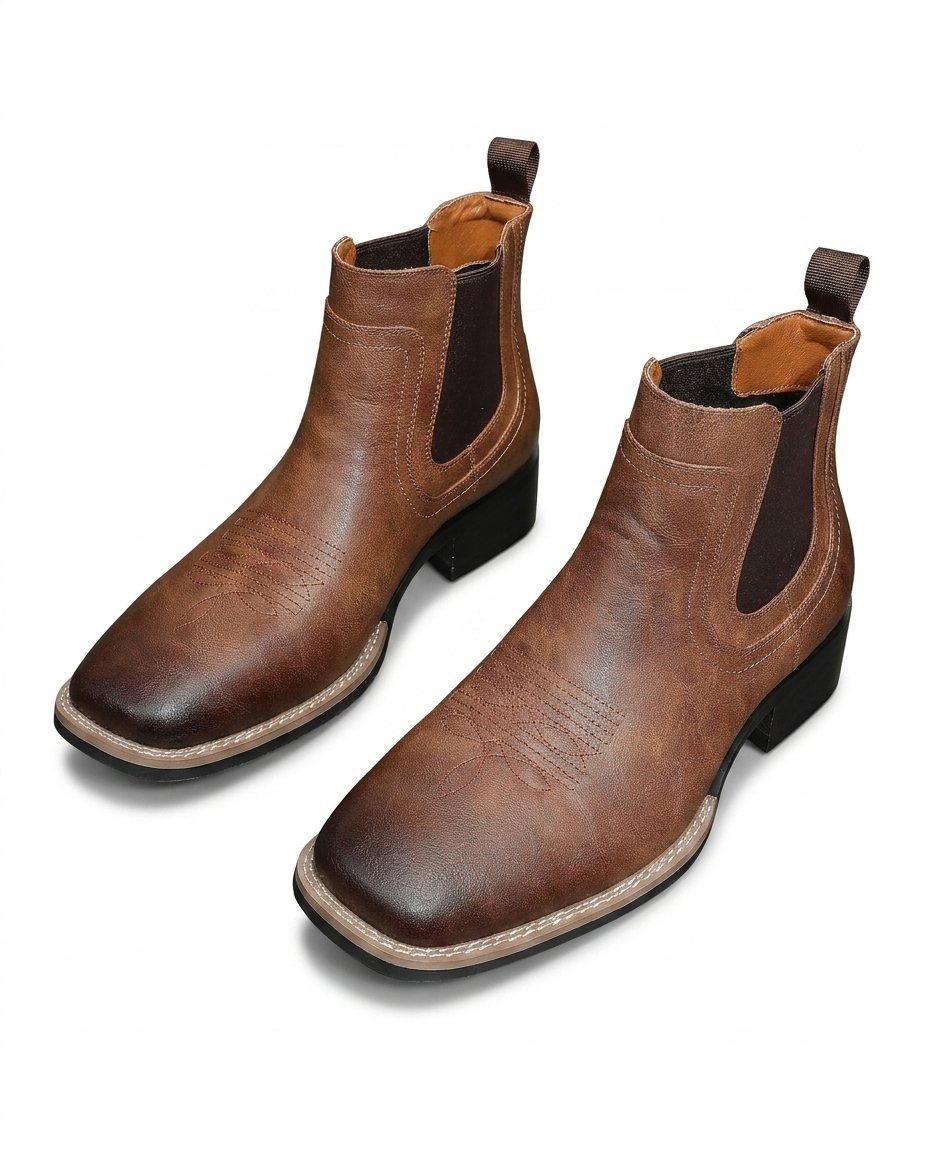Men's Leather Chelsea Boots | Rugged Everyday Style