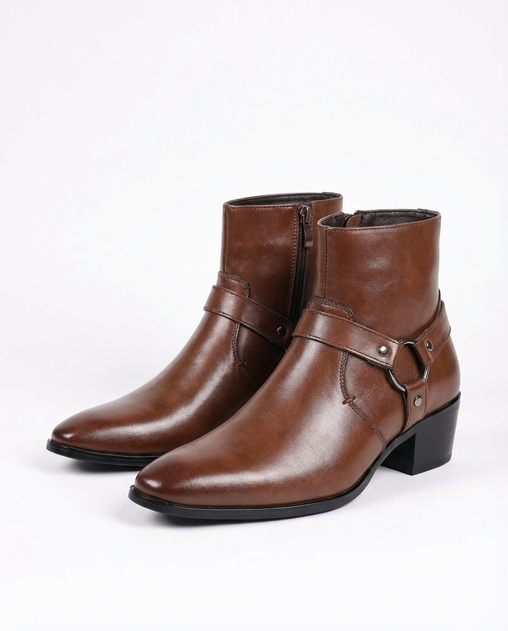 Frontier Leather Boots for Men