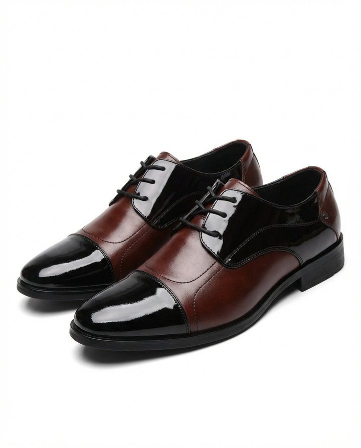 Men's Full-Grain Leather Oxford Shoes – Lasting Comfort