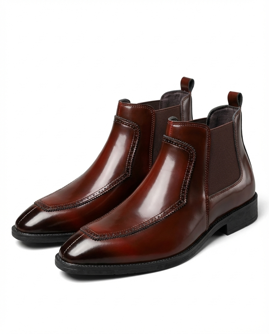 Carver Chelsea Leather Boots for Everyday Comfort