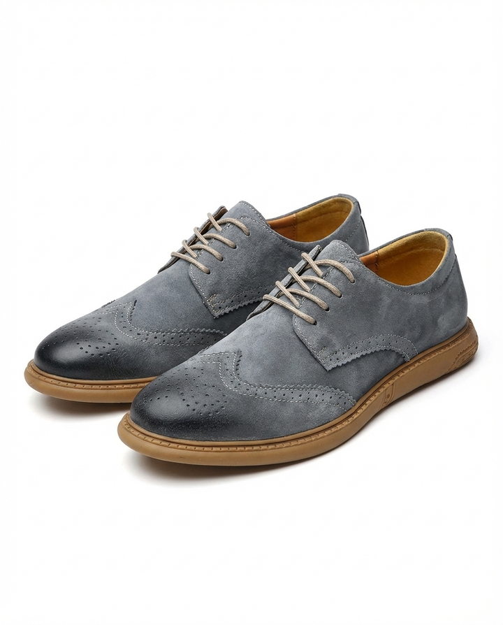 Weston Leather Brogue Shoes for Men