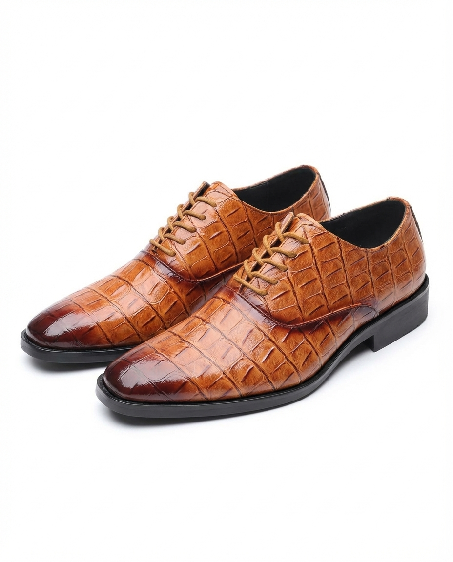 Regent Leather Oxford Shoes for Men