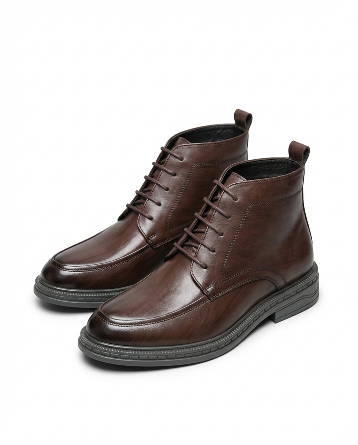 Men's Full-Grain Leather Boots – Durable Everyday Comfort