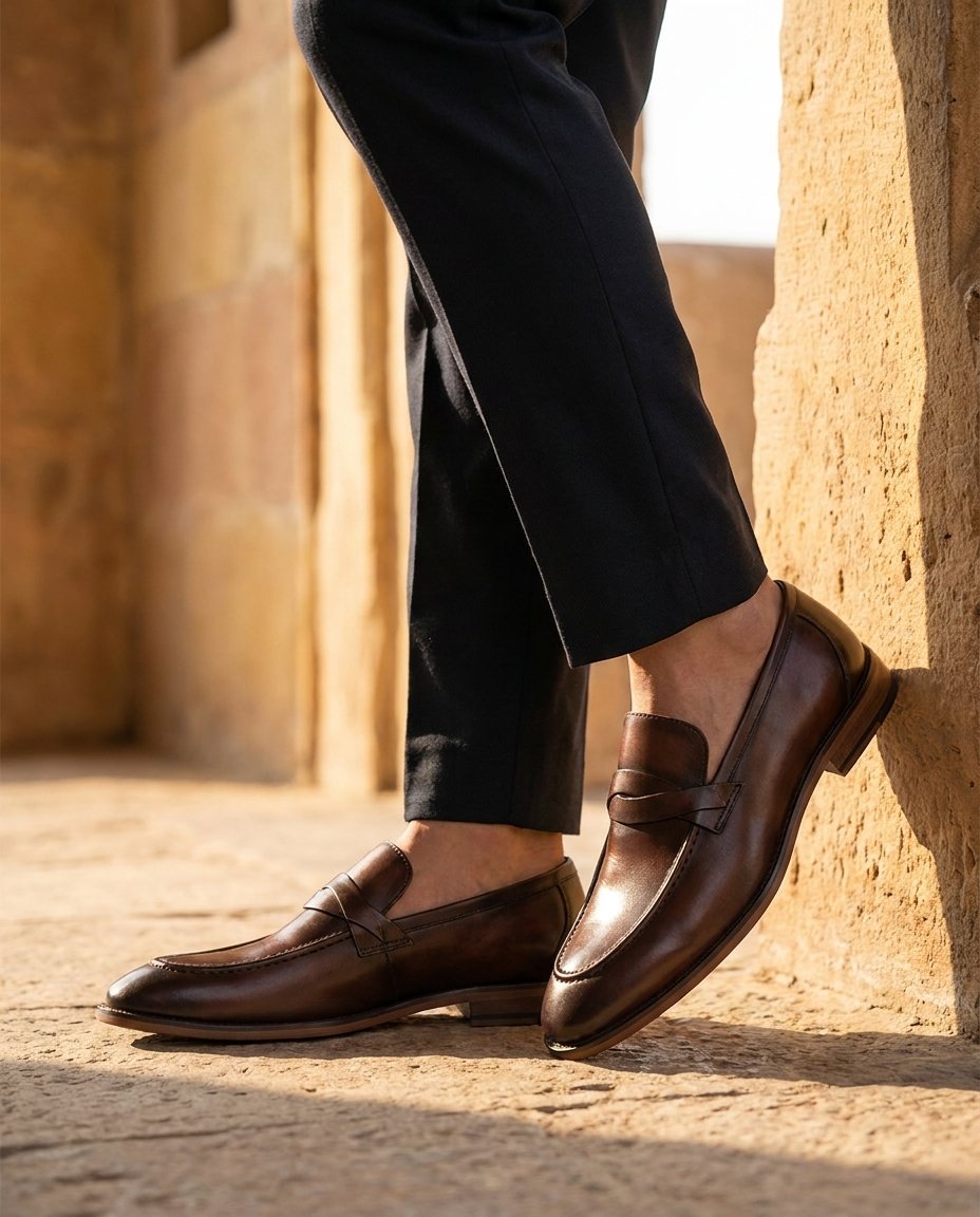 Heirloom Leather Loafers for Men