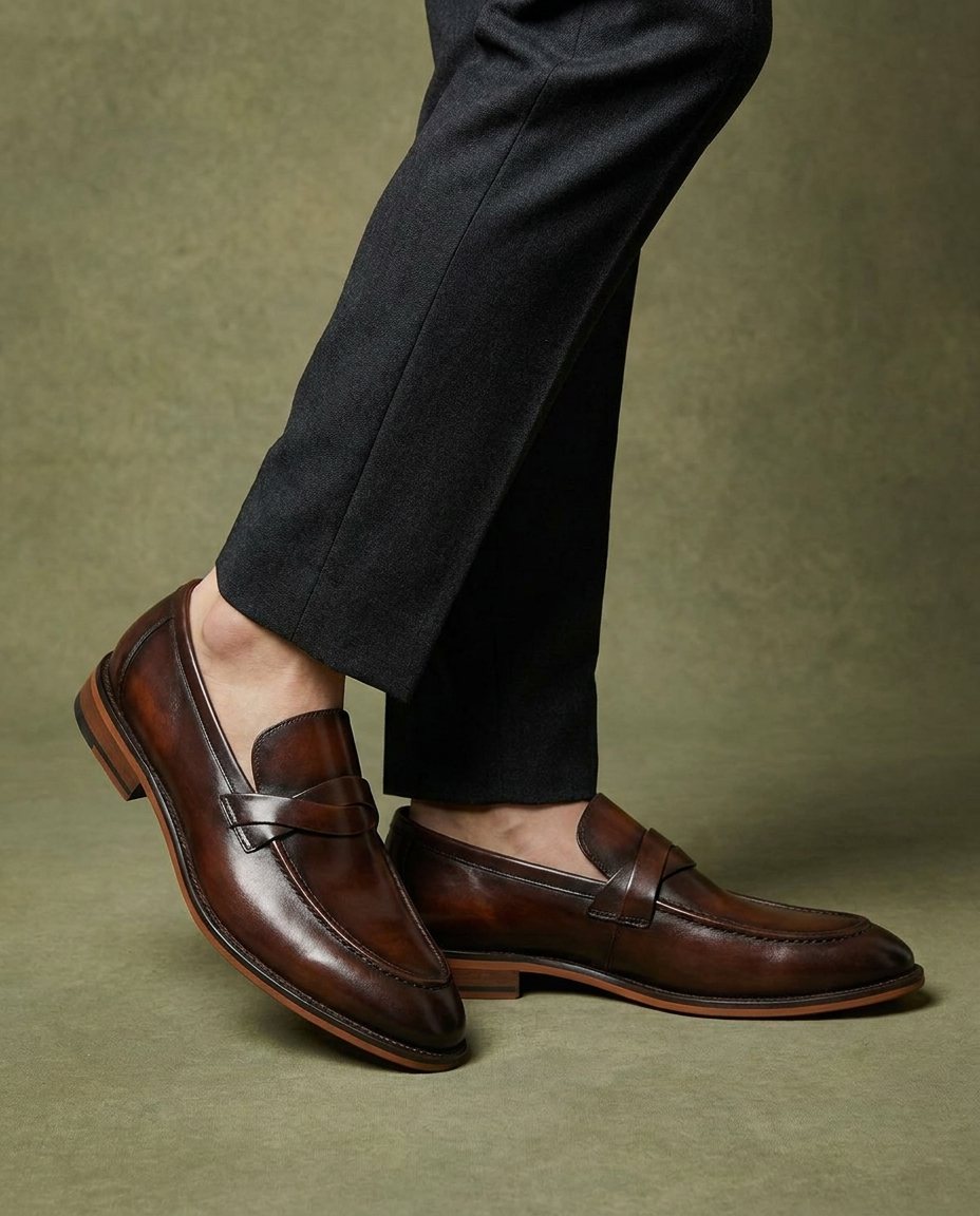 Heirloom Leather Loafers for Men