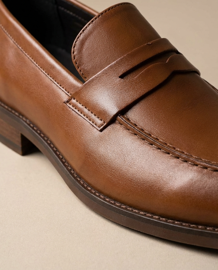 Men's Leather Oxford Shoes – Classic Smart Comfort