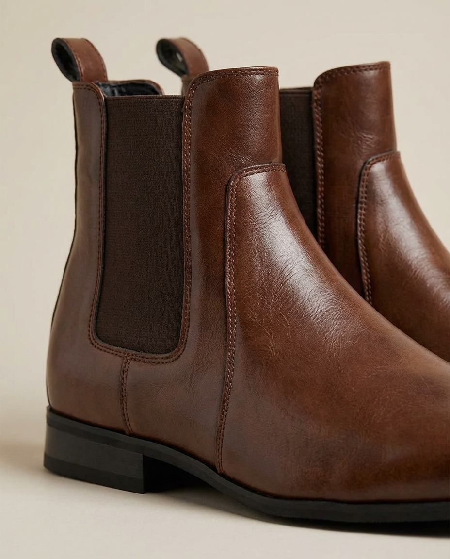 Men's Full-Grain Chelsea Boots – Everyday Comfort