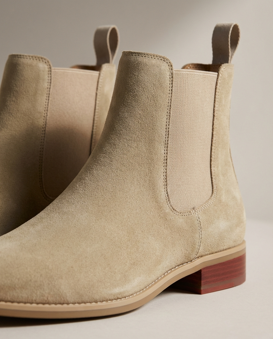Men's Leather Chelsea Boots – Classic Everyday Comfort