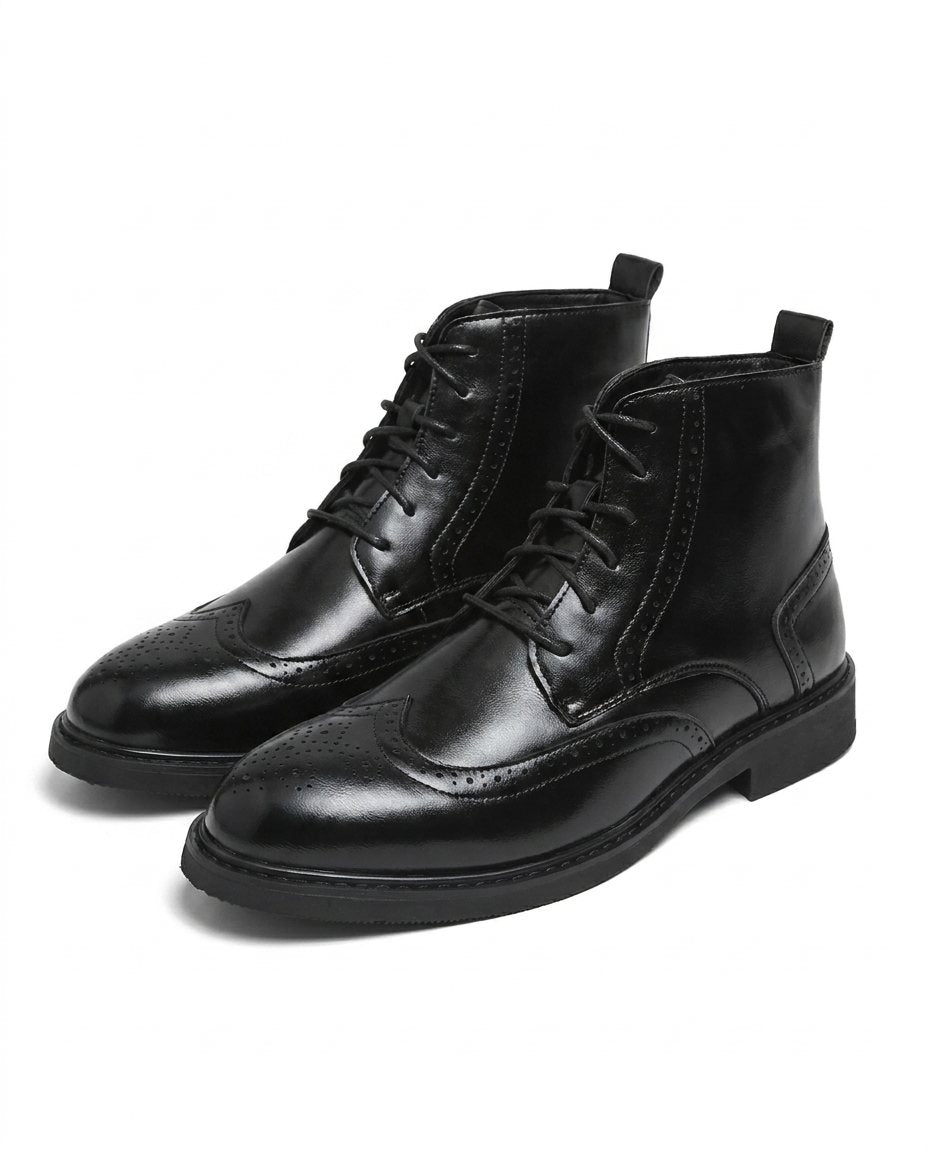 Caldwell Leather Brogue Shoes for Men