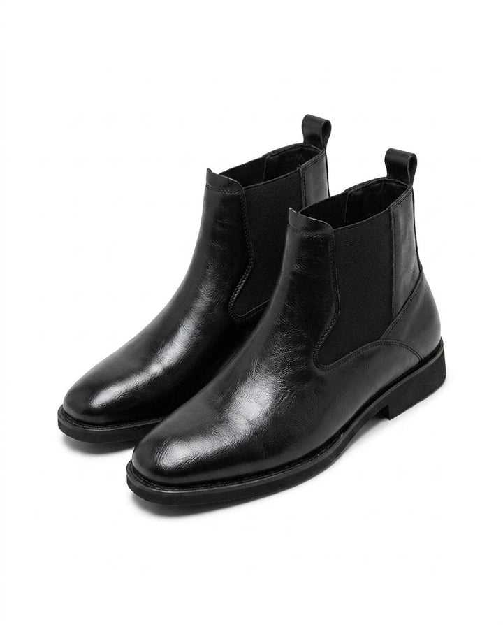 Men's Leather Oxford Boots for Smart Formal Style