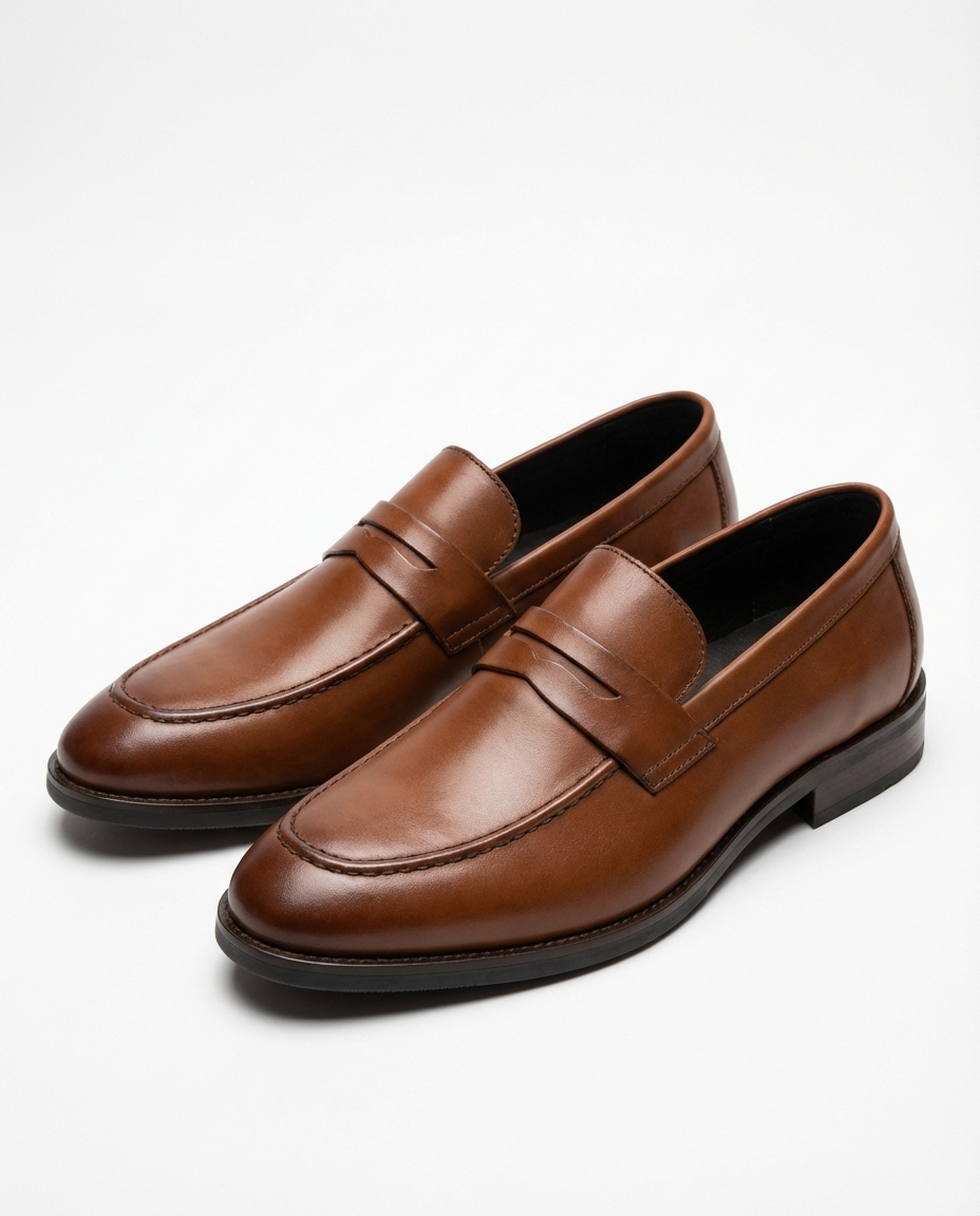 Men's Leather Oxford Shoes – Classic Smart Comfort