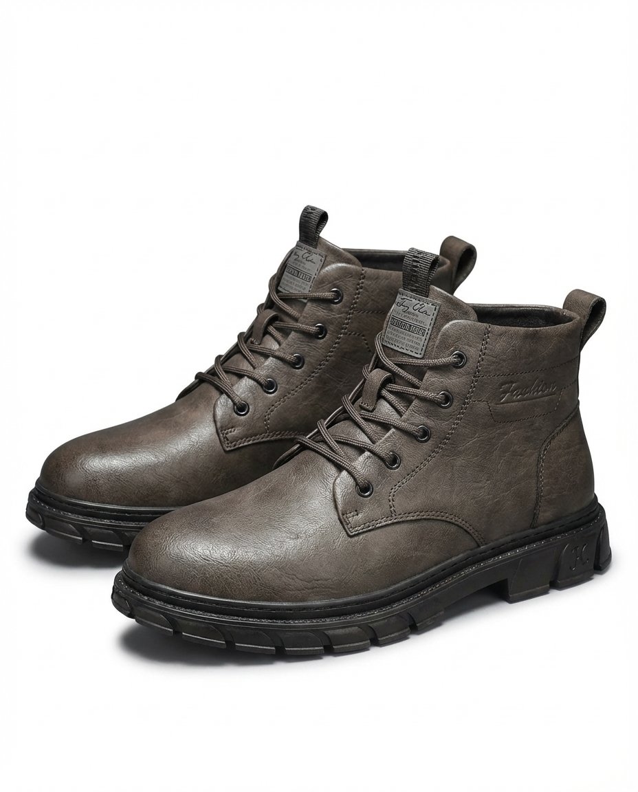 Ridge Leather Boots for Men
