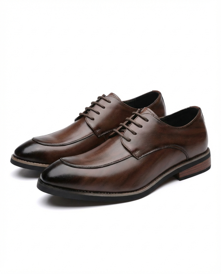 Men's Full-Grain Leather Oxford Shoes – Timeless Style