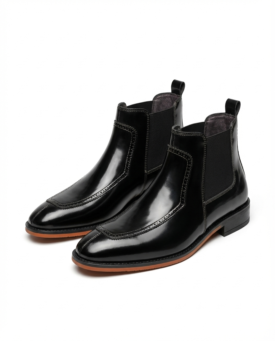 Carver Chelsea Leather Boots for Everyday Comfort