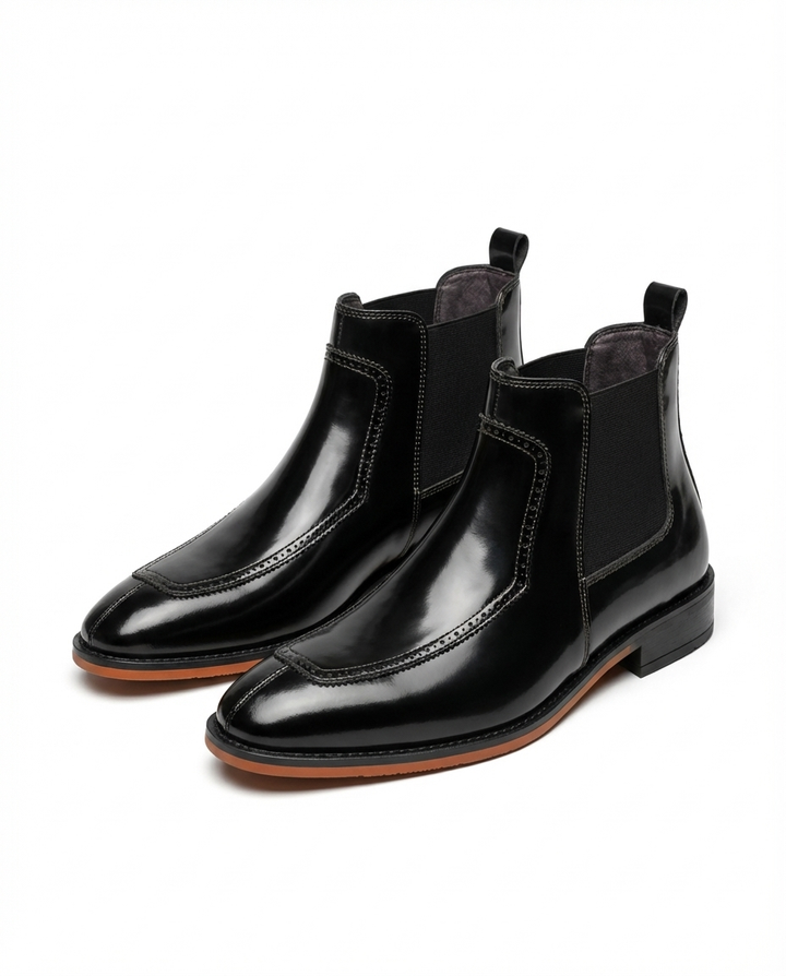 Carver Chelsea Leather Boots for Everyday Comfort