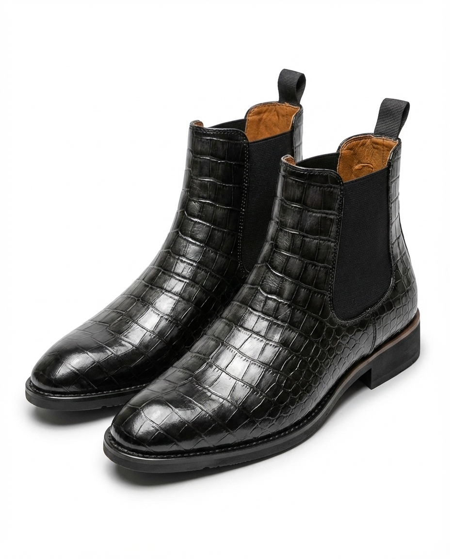 Auburn Leather Warden Boots for Men