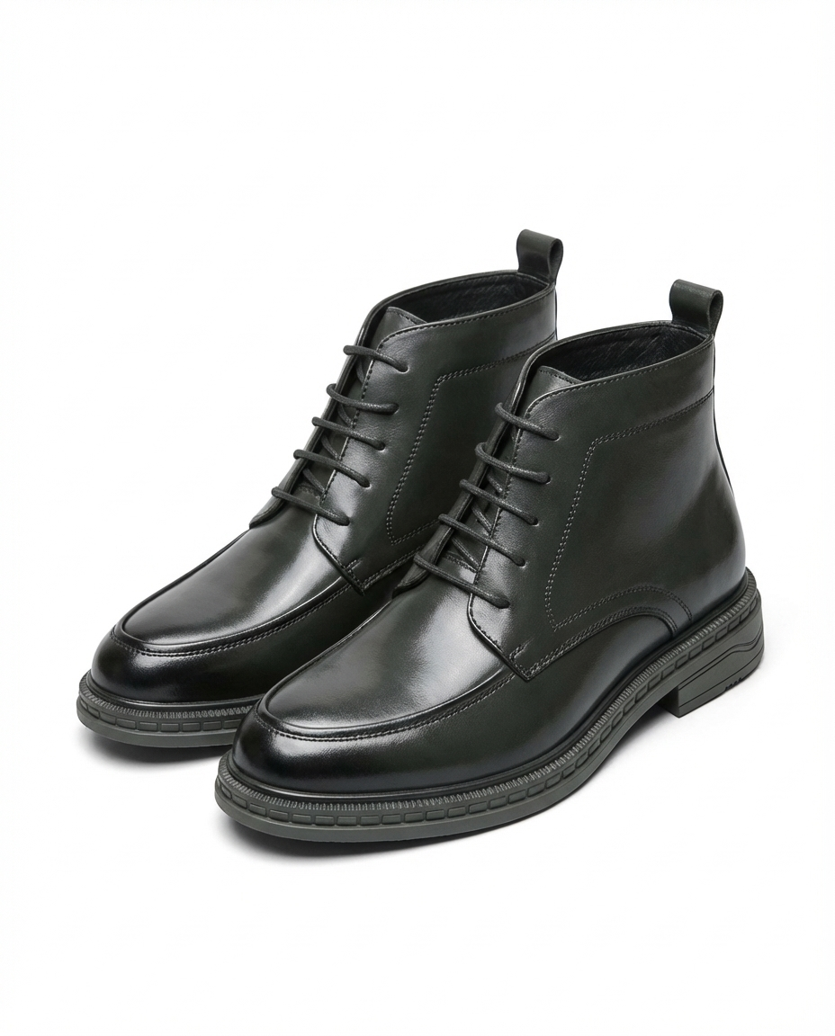 Men's Full-Grain Leather Boots – Durable Everyday Comfort