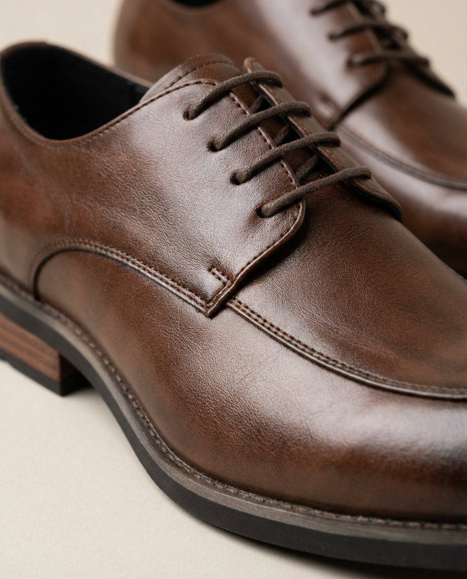 Men's Full-Grain Leather Oxford Shoes – Timeless Style