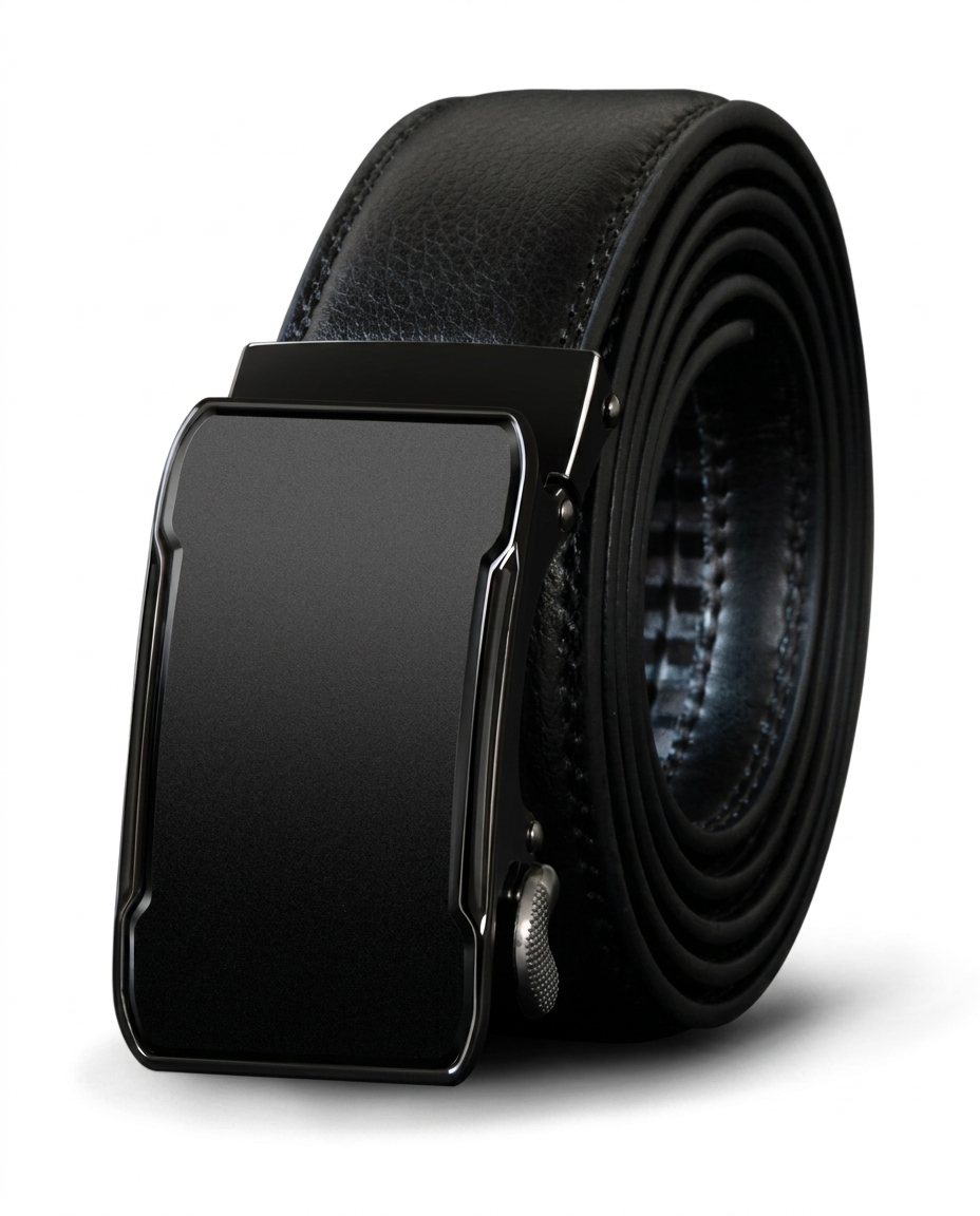 Men's Full-Grain Leather Belt | Heavy-Duty Classic Dress Casual Strap