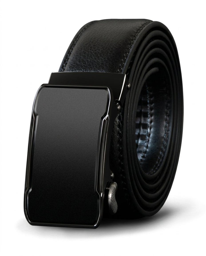Men's Full-Grain Leather Belt | Heavy-Duty Classic Dress Casual Strap