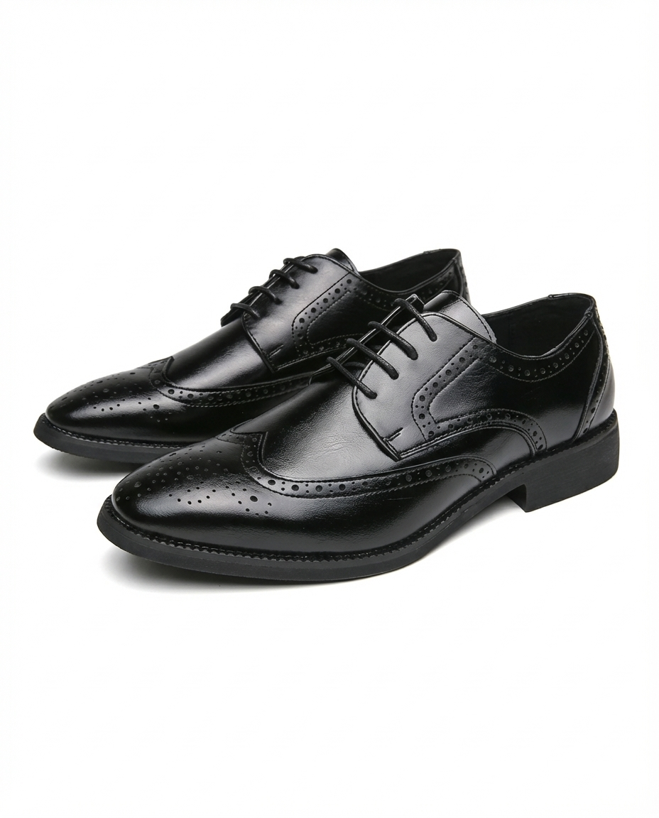 Men's Leather Oxford Shoes – Classic Smart Style