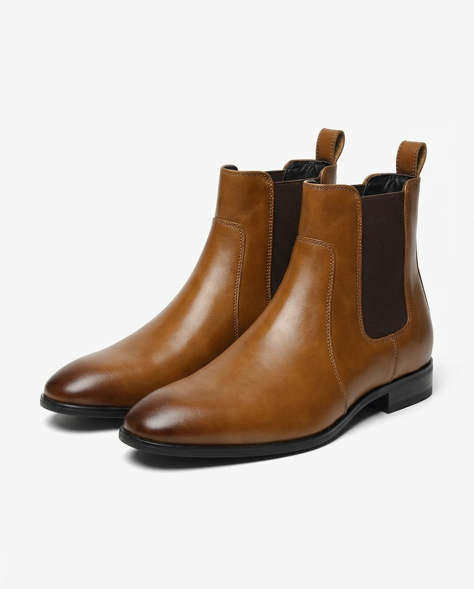 Men's Full-Grain Chelsea Boots – Everyday Comfort