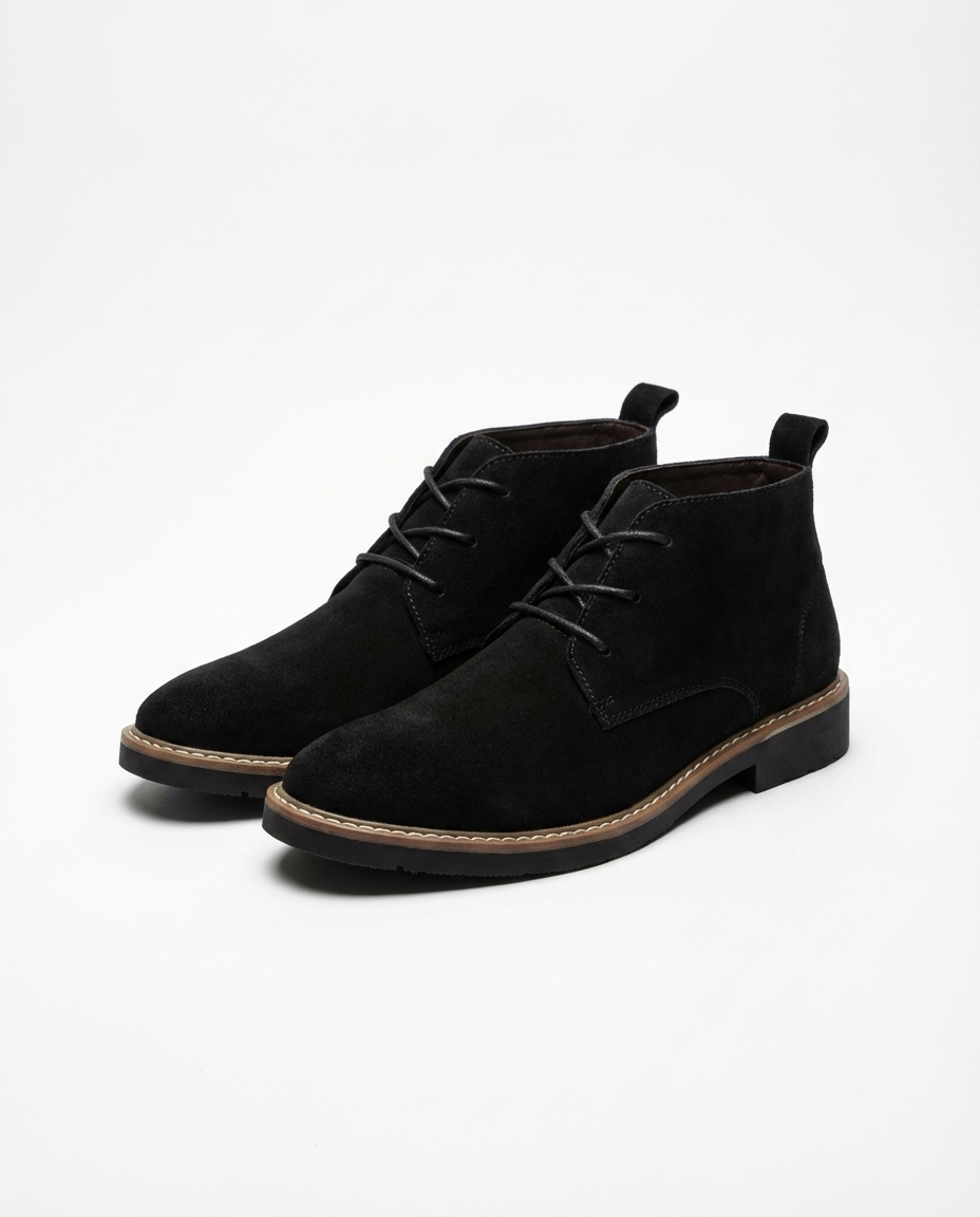 Men's Full-Grain Chelsea Boots – Pull-On Comfort