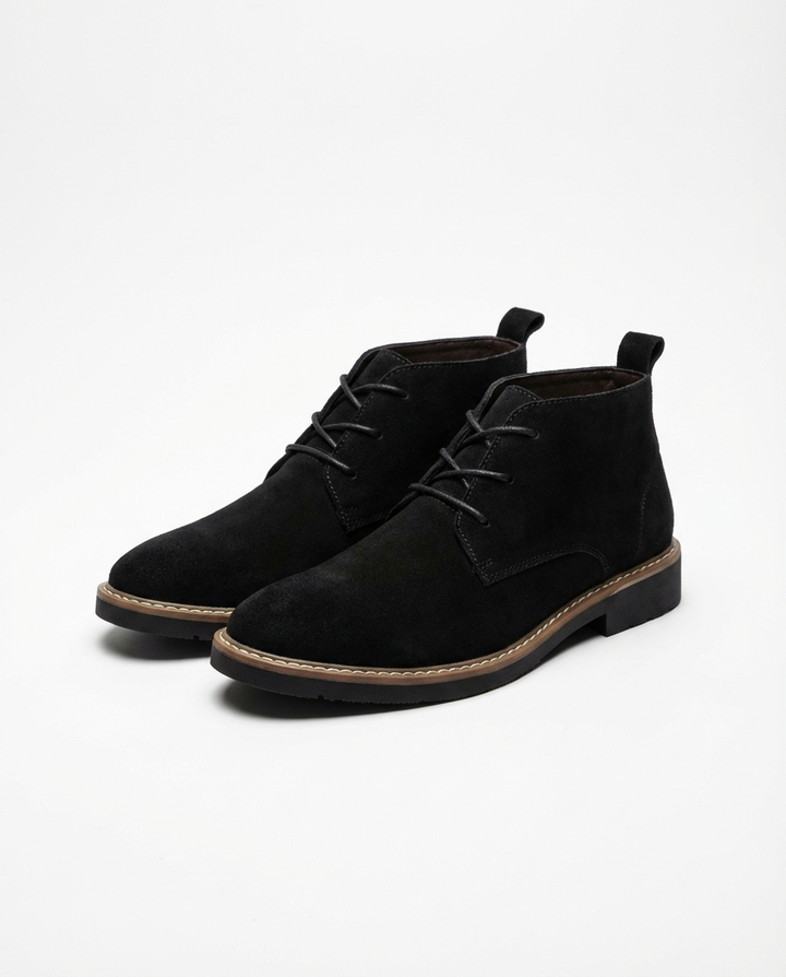 Men's Full-Grain Chelsea Boots – Pull-On Comfort