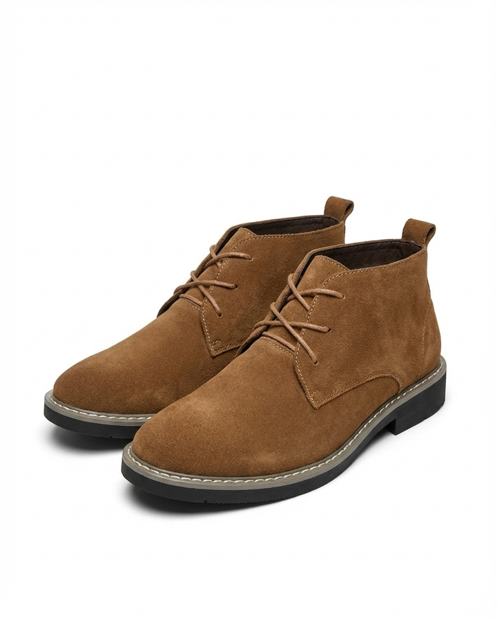 Men's Full-Grain Chelsea Boots – Pull-On Comfort