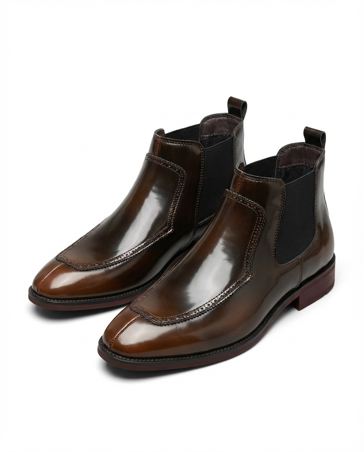 Carver Chelsea Leather Boots for Everyday Comfort