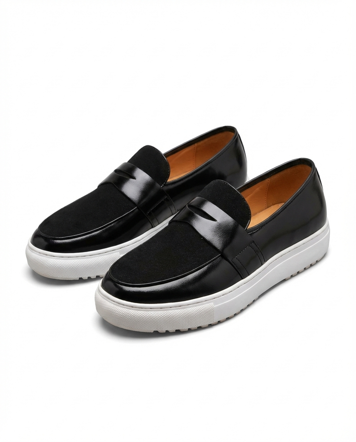 Steadfast Leather Loafers for Men