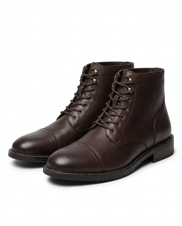 Men's Leather Boots – Rugged Everyday Comfort